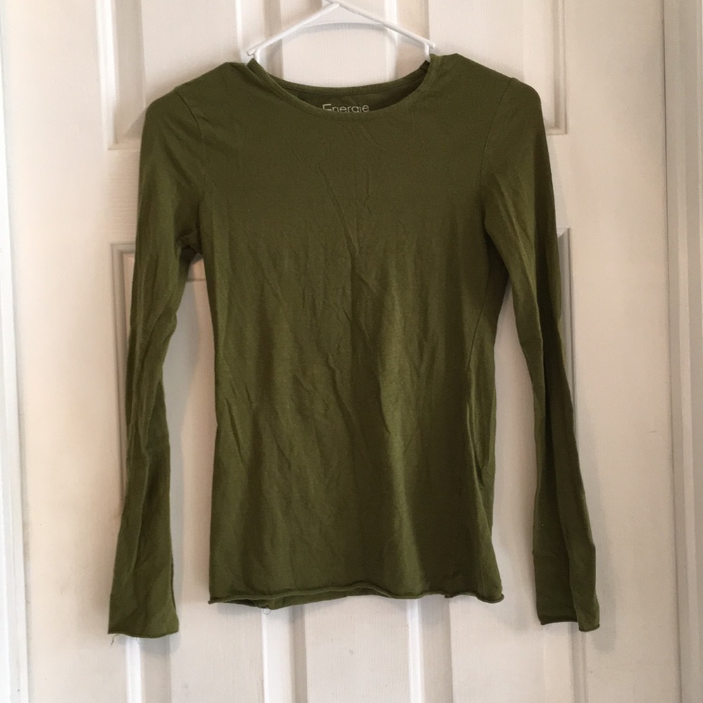 Green long sleeve shirt